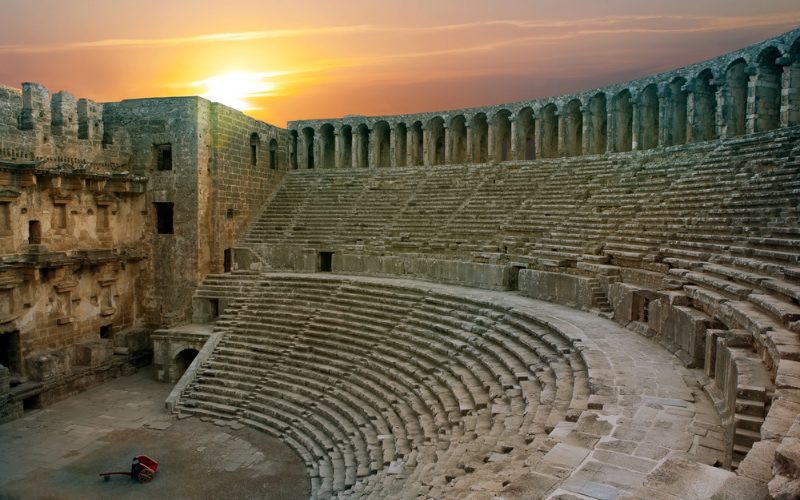 Aspendos Theater in Turkey