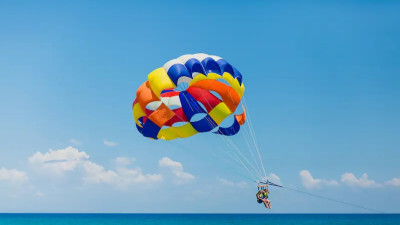 Parasailing in Belek