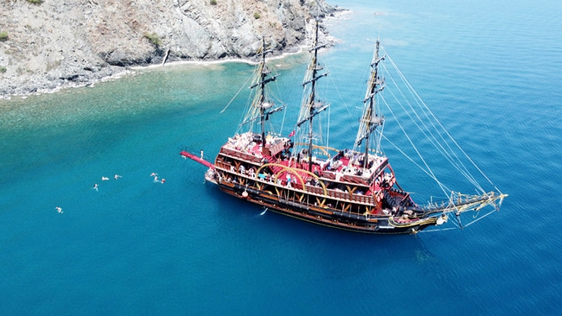 Экскурсия Пиратская Яхта в Белеке
