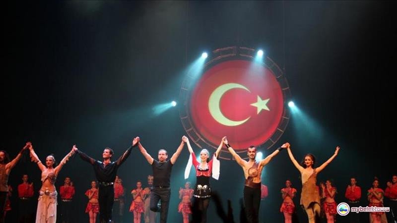 Fire of Anatolia show in Belek