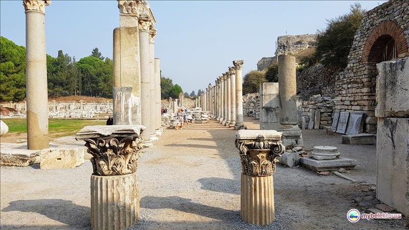 Tour of Pamukkale Ephesus from Belek